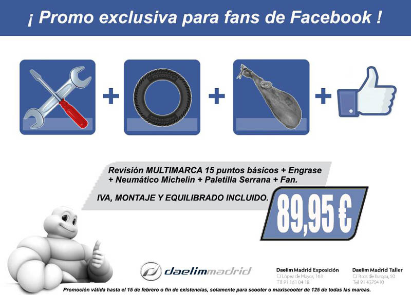 oferta daelim madrid