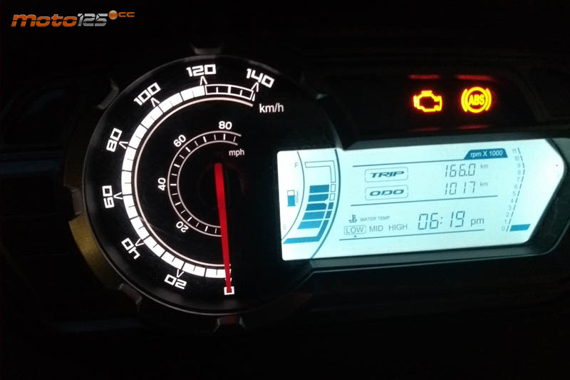 Prueba Maraton Daelim XQ1 125 10.000 km