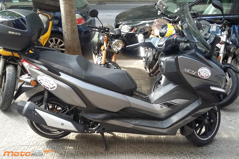 Prueba Maraton Daelim XQ1 125 10.000 km