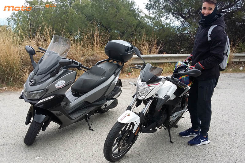 Prueba Maraton Daelim XQ1 125 10.000 km