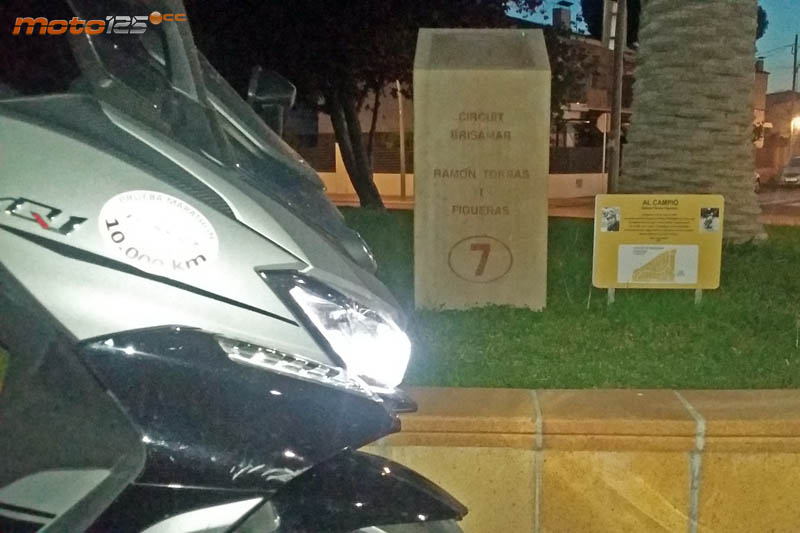 Prueba Maraton Daelim XQ1 125 10.000 km