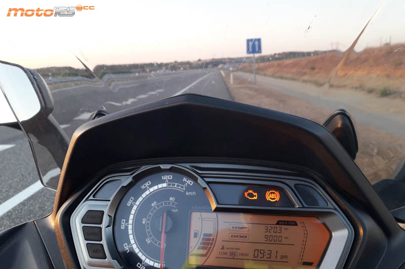 Prueba Maraton Daelim XQ1 125 10.000 km