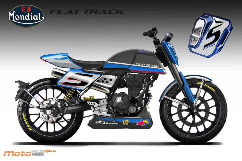 FB Mondial Flat Track 125