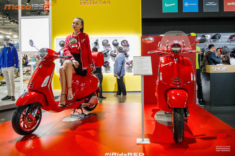 EICMA19 - Vespa Primavera RED 125