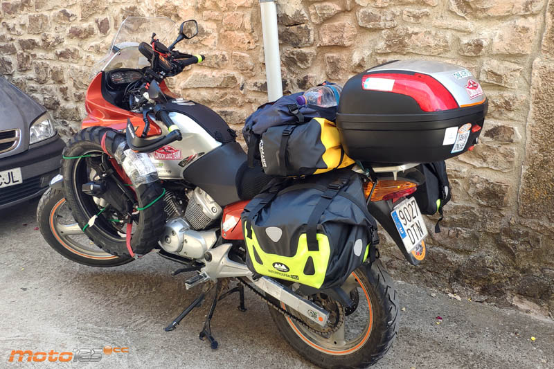 Mongol Rally - Pedro Esteban - Honda Varadero 125