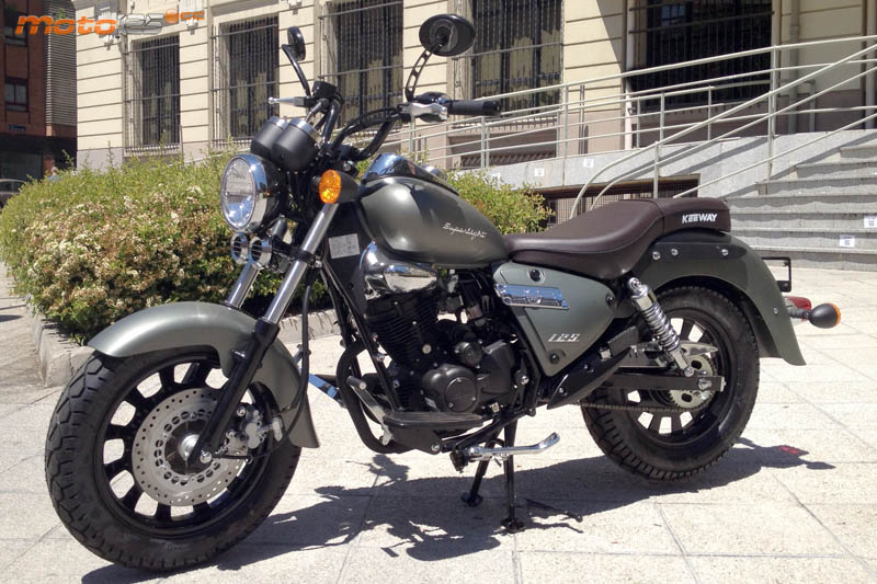 Keeway Superlight Limited Edition 125 Militar Esto es la guerra Moto125