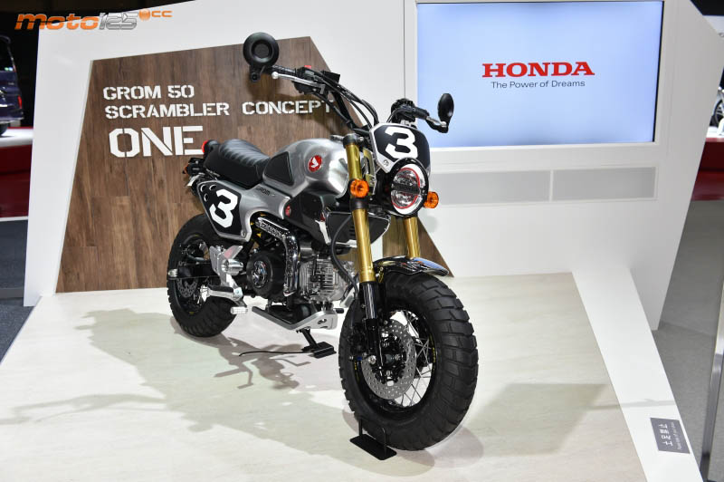 Honda MSX (Grom) Scrambler Concept - Novedades Tokio 2015 - Moto125