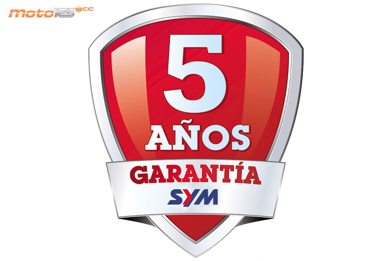 Garantía Sym 5 años