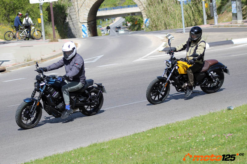 Comparativa QJ SRV 125 . Zontes C125