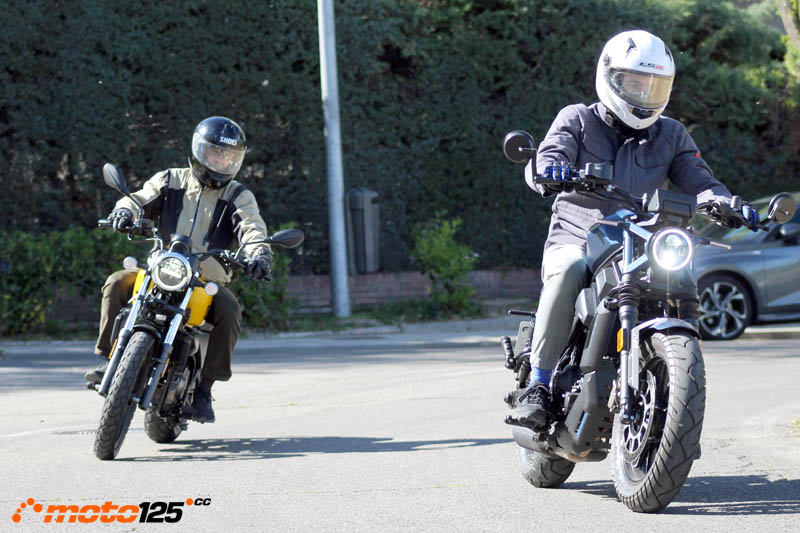 Comparativa QJ SRV 125 . Zontes C125