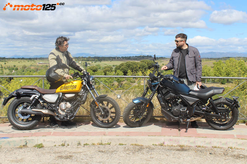 Comparativa QJ SRV 125 . Zontes C125
