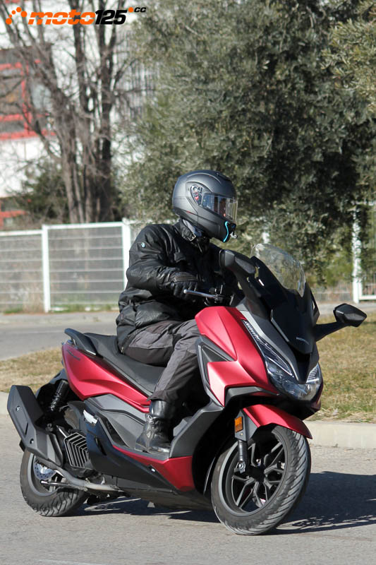 Honda Forza 125. Prueba