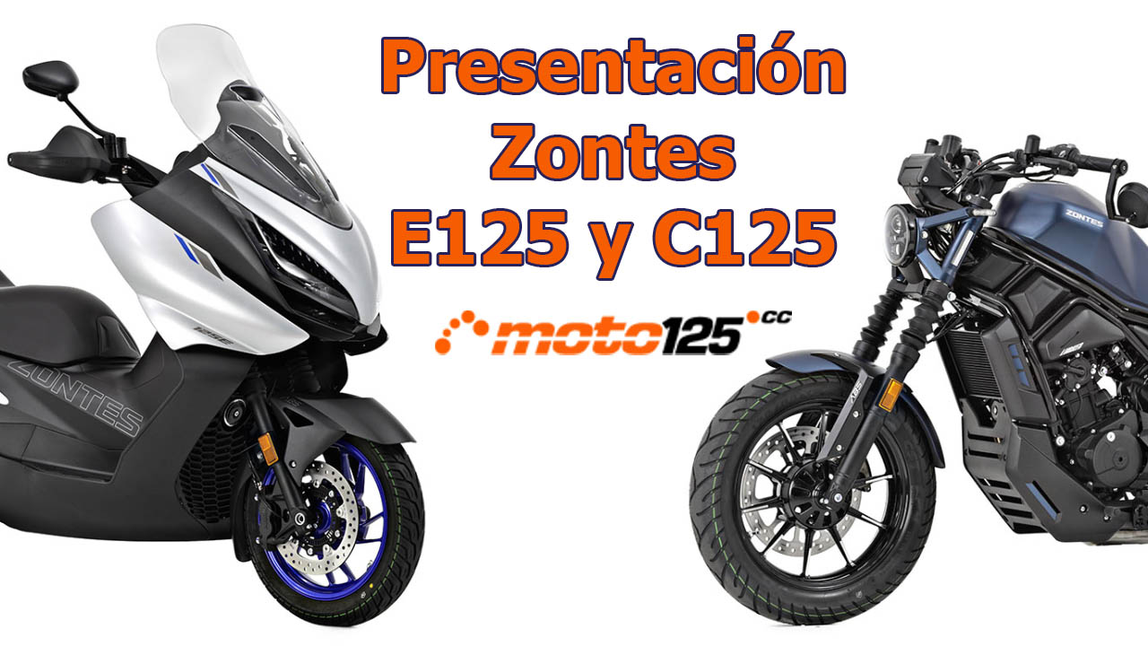 Zontes E125 y Zontes M125