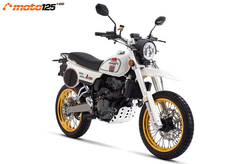 Haciendo mi éxtasis Mash X-Ride 50/125 - Novedades 2022 - Salón EICMA de Milán 2021 - Moto125