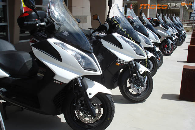 SuperDink 125i de Kymco, normal que sea superventas Y ahora ABS