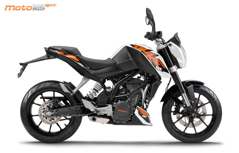 Galaxia sentar raya Salon Milán Novedades 2013 - KTM Duke 125 ABS - Moto125